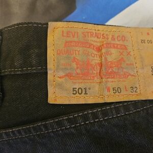 Levi's Men's Black Jeans